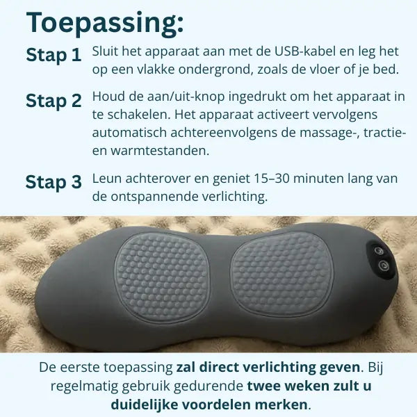 RugRelax Pro – Verlicht rugpijn & spierspanning